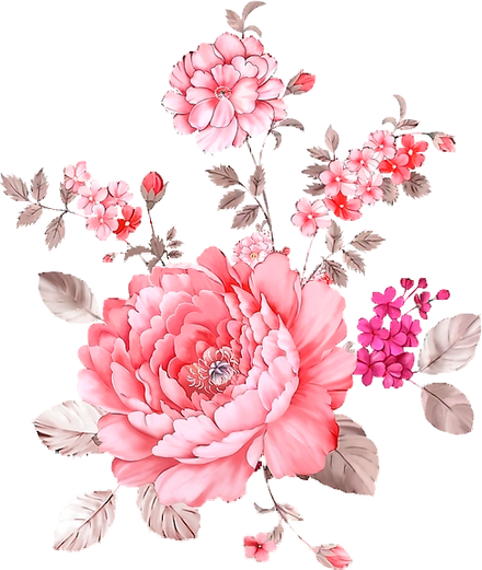 Pink Flowers - Pink Flower Overlays Png,Transparent Pink Flo